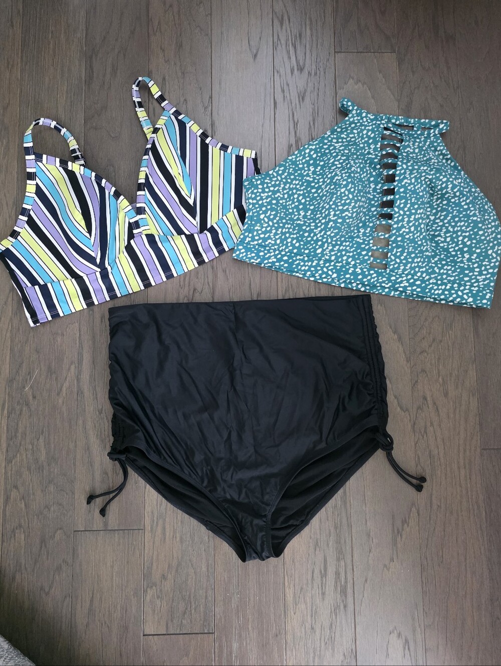 Swim by Cacique Bikini Top & Bottoms Bundle Of 3 Size 26
